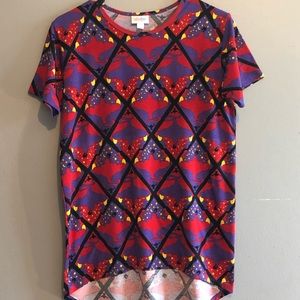 LuLaRoe Disney’s Aladdin Genie Irma Tunic Shirt